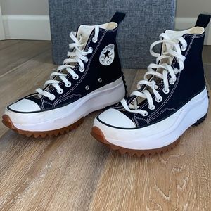 Black Converse Platform High Tops